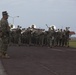 Change of command at Camp Kinser