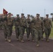 Change of command at Camp Kinser