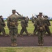 Change of command at Camp Kinser