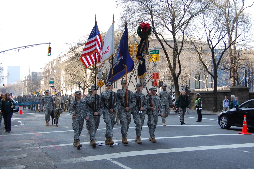 'Fighting 69th' leads St. Patrick's Day Parade and celebrates century-old traditions