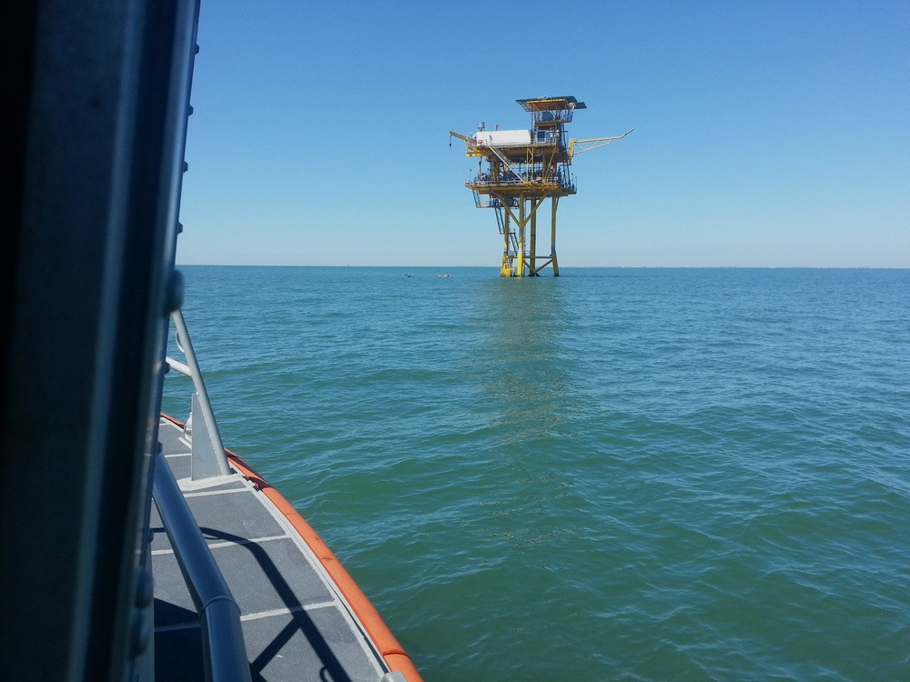 Coast Guard rescues two kayakers stranded near Galveston