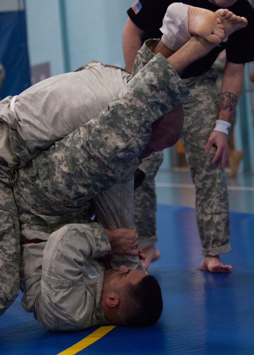 Soldiers compete at 372nd Engineer Brigade's Best Warrior Competition