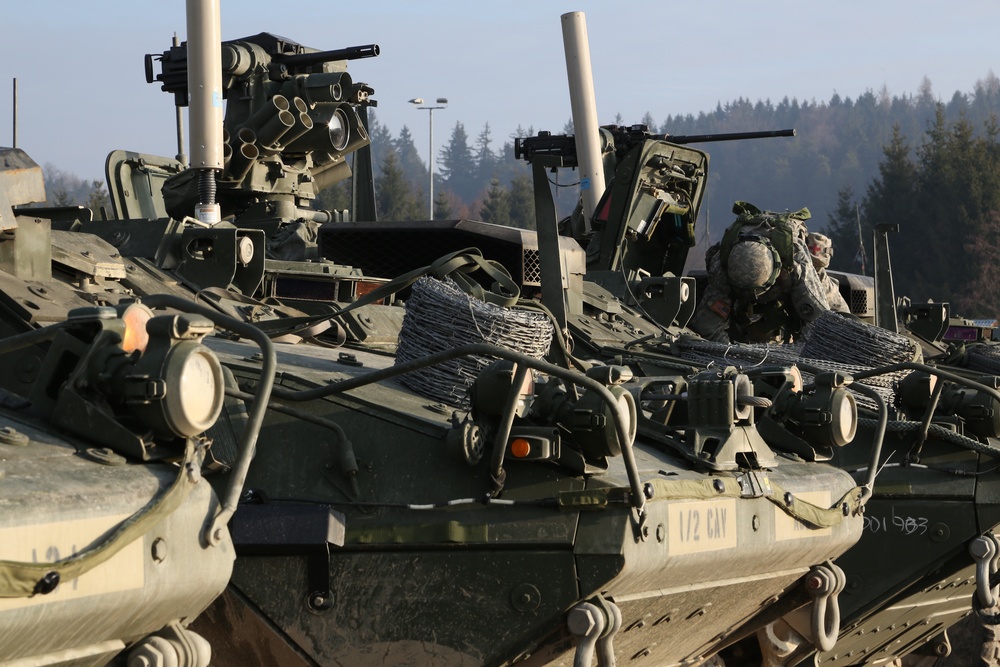 2nd Cavalry Regiment mission rehearsal exercise