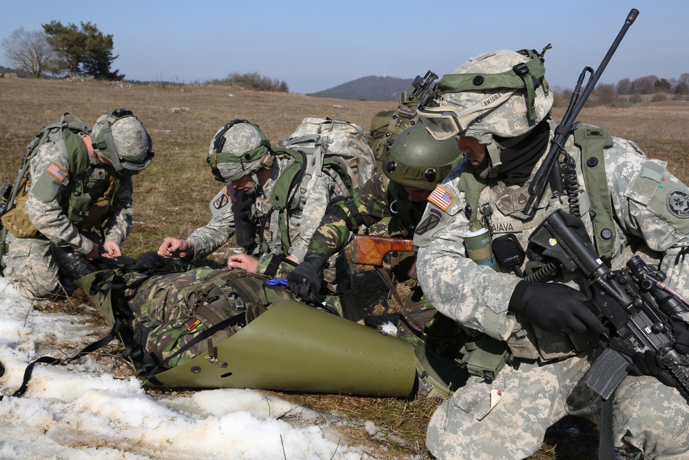 2nd Cavalry Regiment mission rehearsal exercise