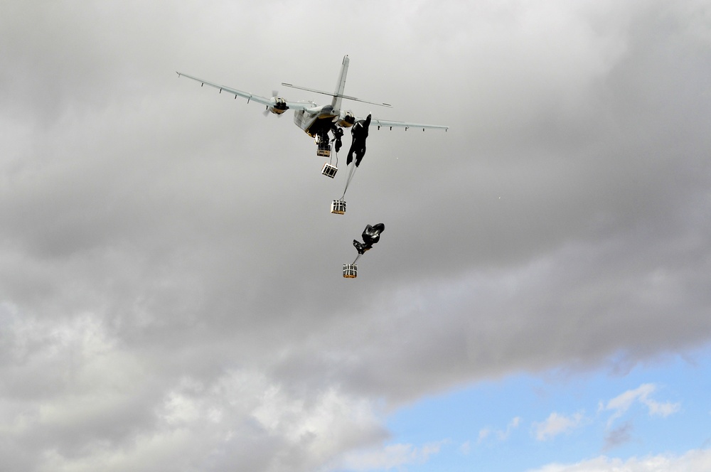 Special Operations Task Force air drop resupply