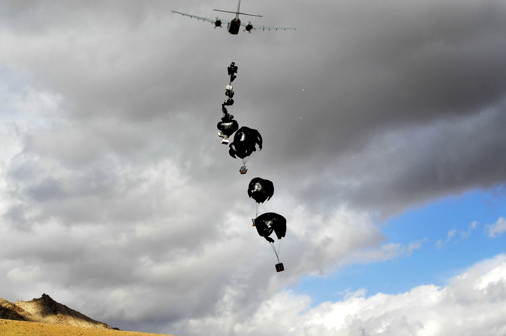 Special Operations Task Force air drop resupply