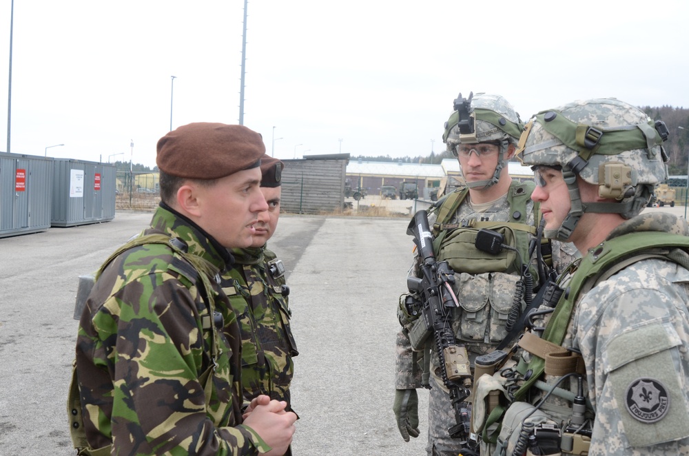 2nd Cavalry Regiment mission rehearsal exercise