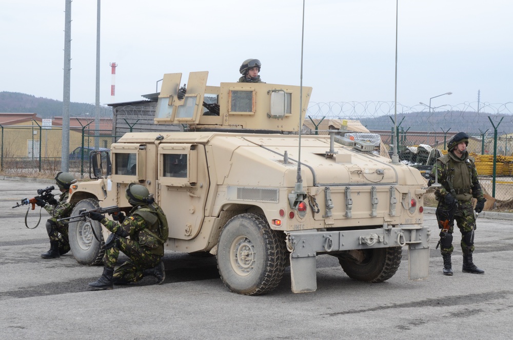 2nd Cavalry Regiment mission rehearsal exercise