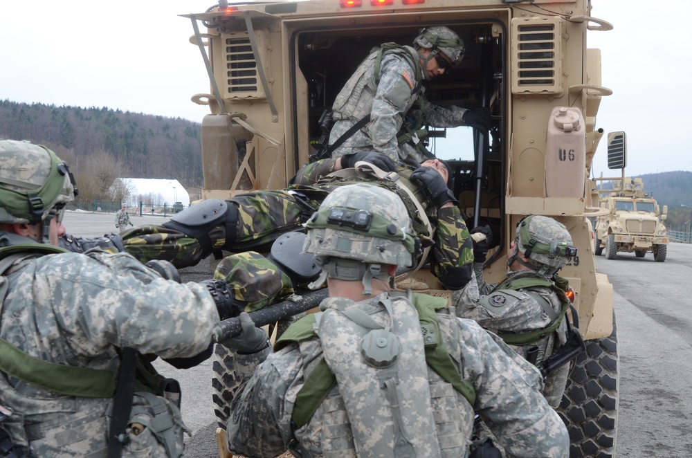 2nd Cavalry Regiment mission rehearsal exercise