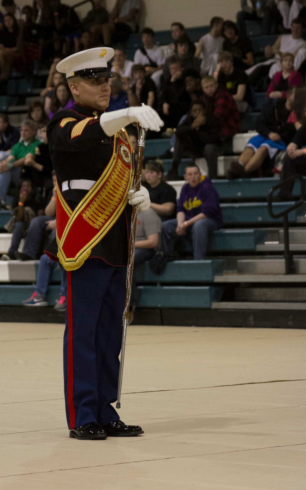 2nd MAW Band Performs at High School Band Competition