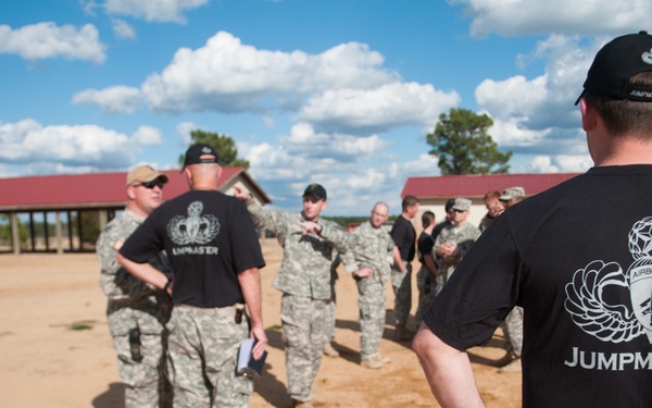 Army Reserve riggers support night airborne operation