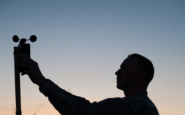 Army Reserve riggers support night airborne operation
