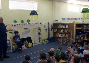 Coast Guard Auxiliary teaches students about boating safety