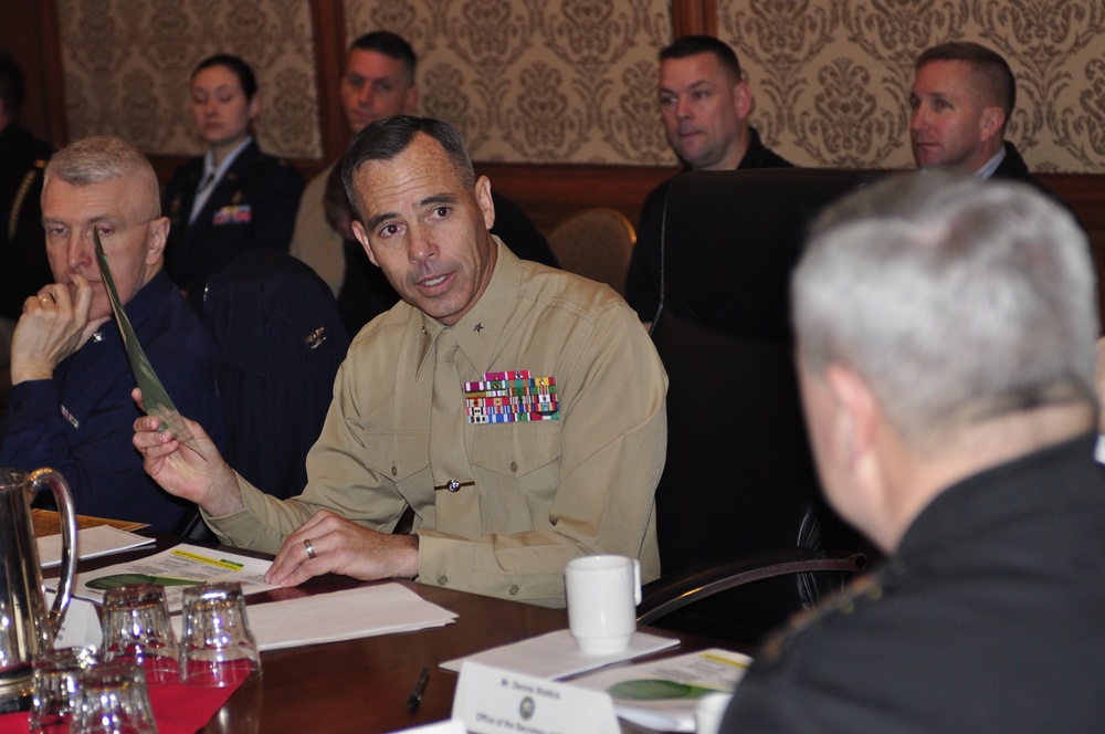 DC Mega Muster draws in IRR Marines and other service chiefs