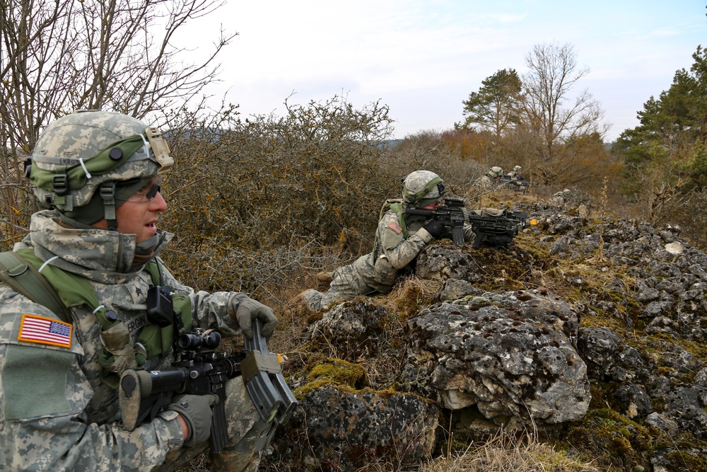 2nd Cavalry Regiment mission rehearsal exercise