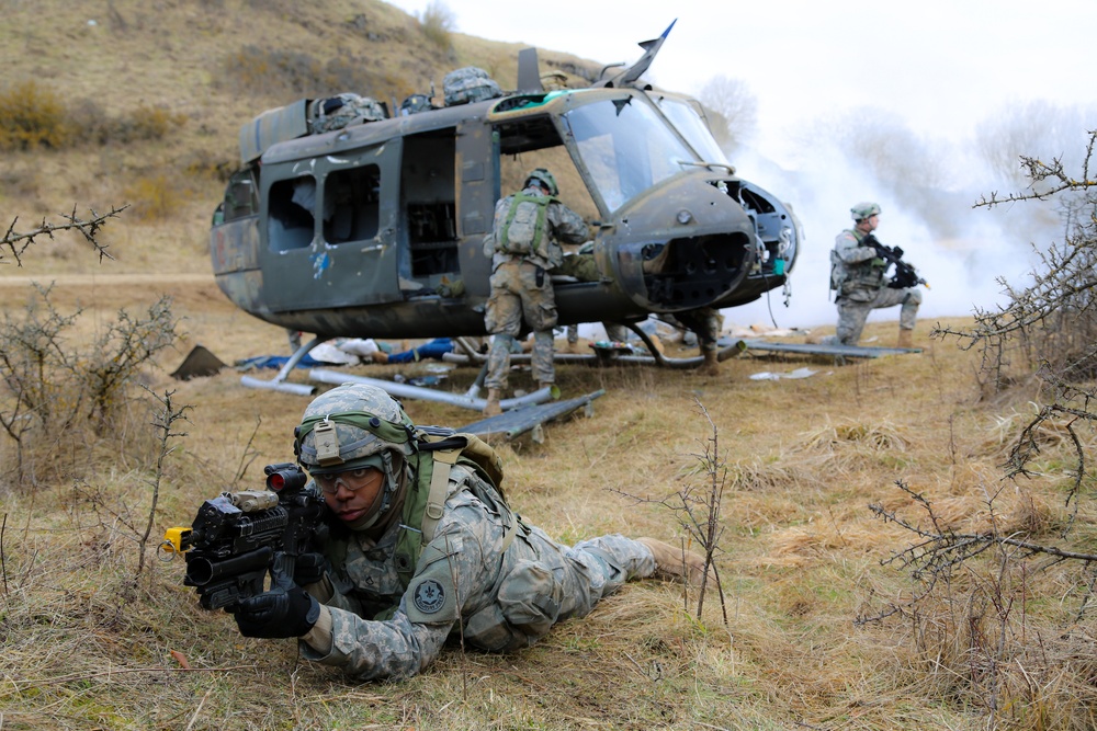 2nd Cavalry Regiment mission rehearsal exercise