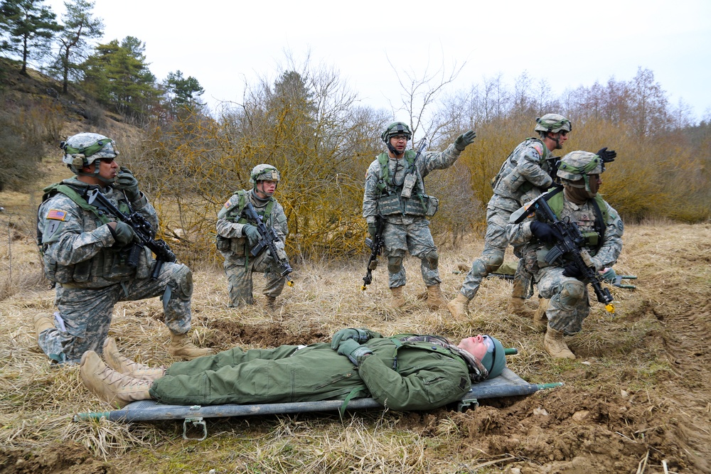 2nd Cavalry Regiment mission rehearsal exercise