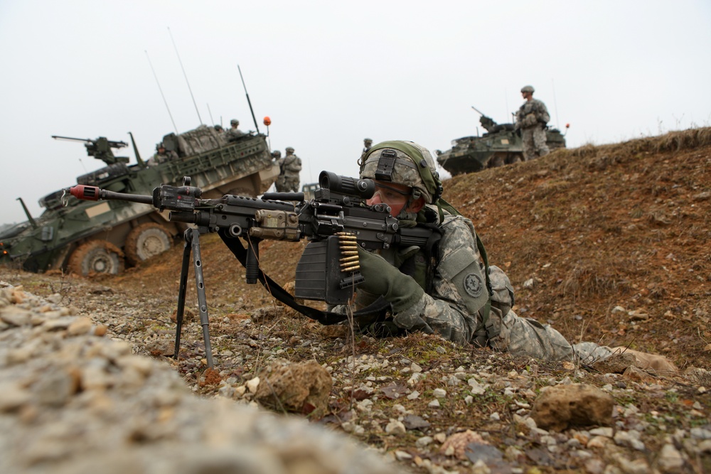 2nd Cavalry Regiment mission rehearsal exercise