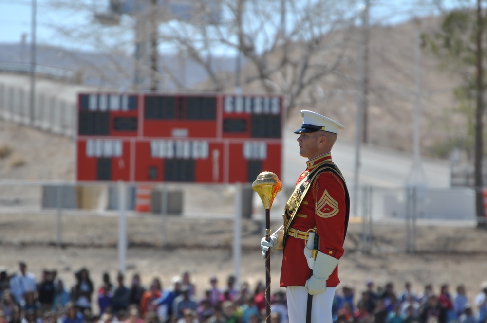 Battle Color Detachment leaves lasting impression on Barstow crowd
