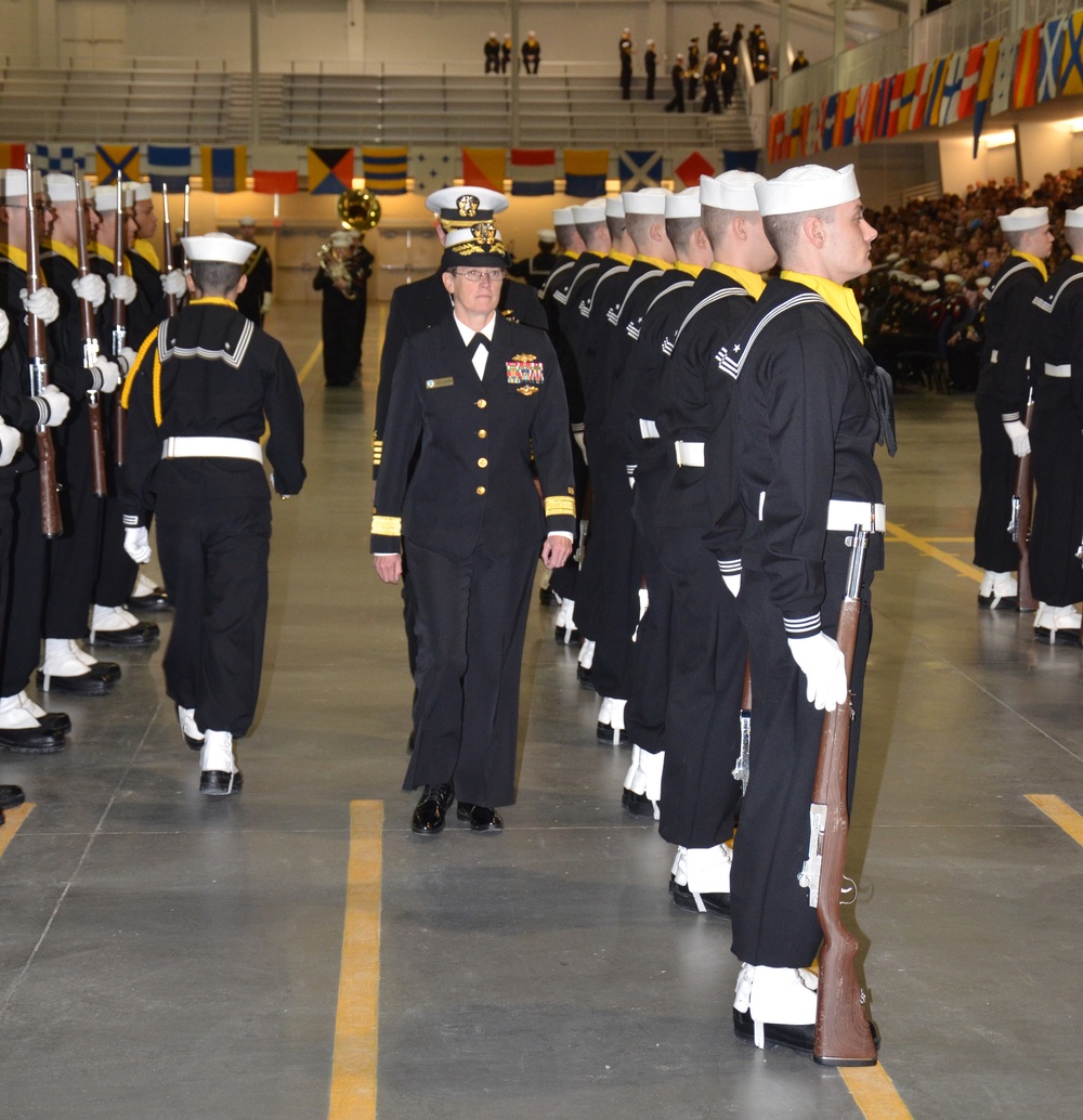 Recruit Training Command inspection
