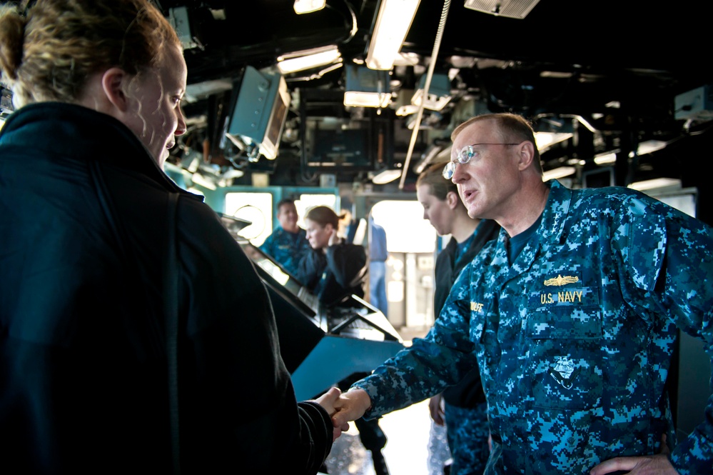 USS Hue City activity