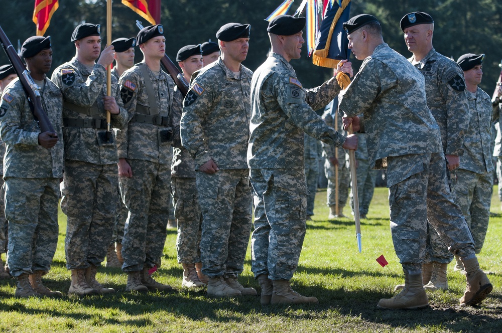 Arrowhead Brigade bids farewell, welcomes new commander