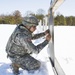 Sgt. Vargas marks zeroing target for weapons qualification in the Best Warrior Competition