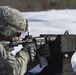 Sgt. Rivera and his M4A3 carbine rifle at weapons qualification for the Best Warrior Competition