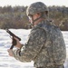 Dershem reloads during weapons qualification for Best Warrior Competition
