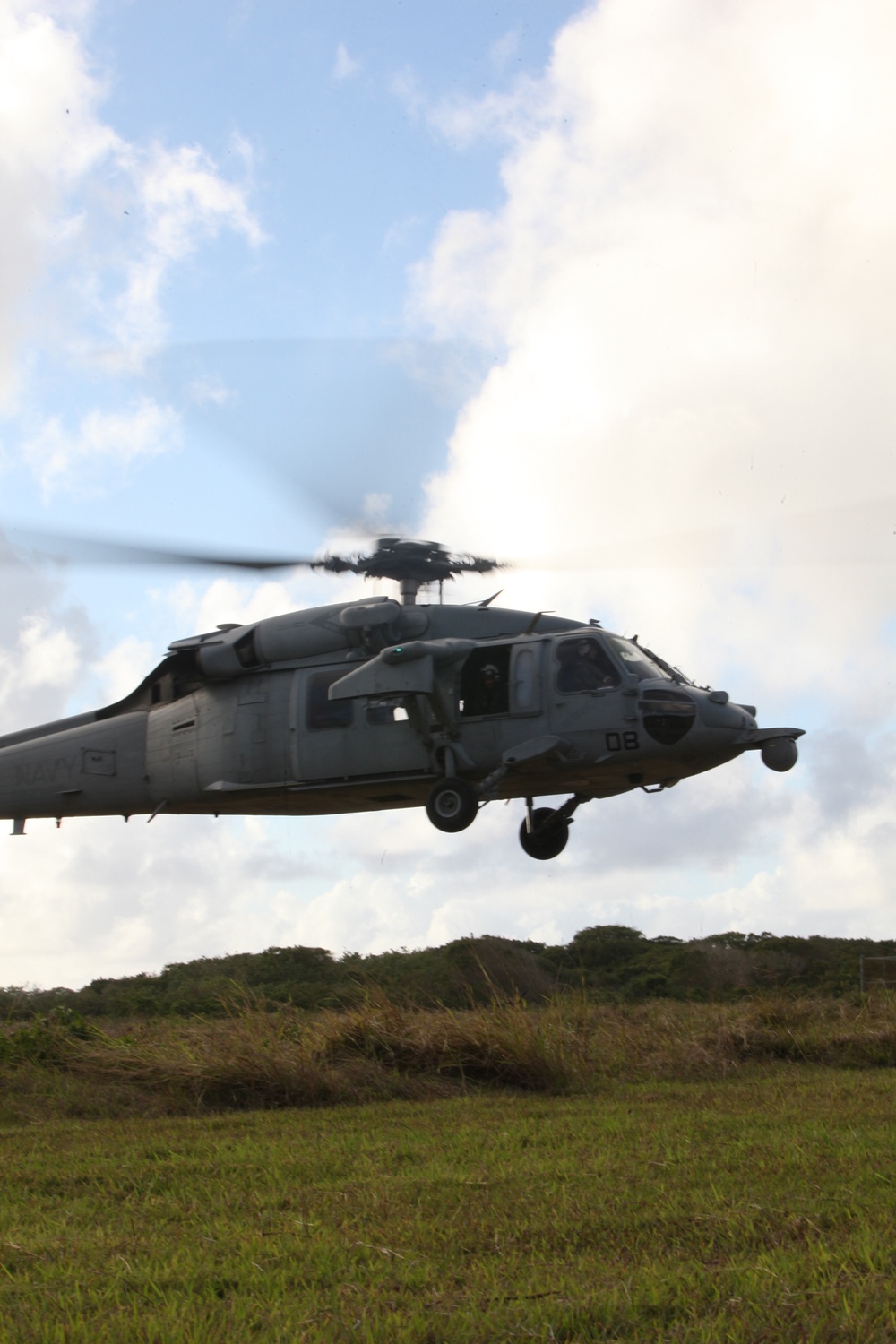 Marines Fast Rope During Guahan Shield