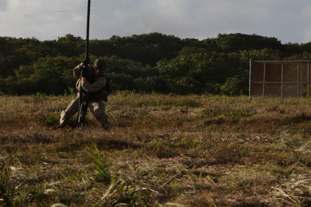 Marines Fast Rope During Guahan Shield