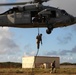 Marines fast-rope during Guahan Shield