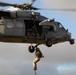 Marines fast-rope during Guahan Shield