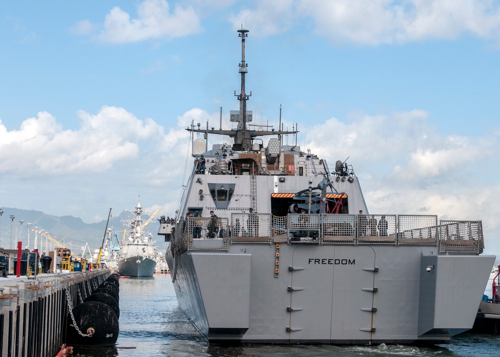 USS Freedom operations