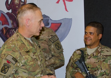 IJC commander visits CFT Warrior