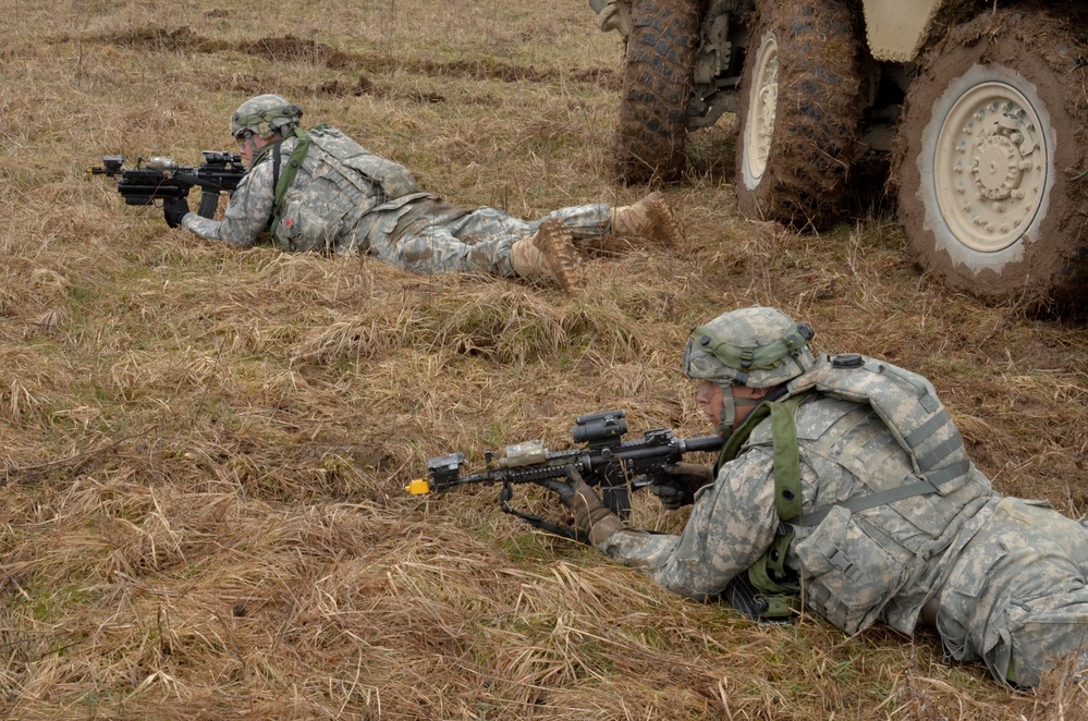 2nd Cavalry Regiment Mission rehearsal exercise