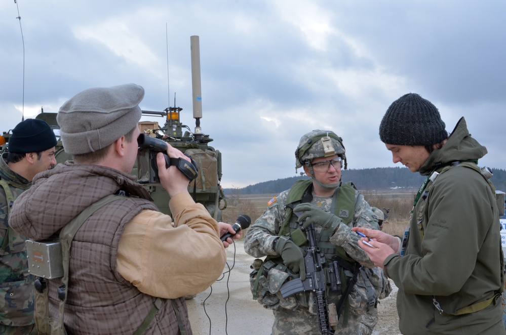 2nd Cavalry Regiment Mission rehearsal exercise