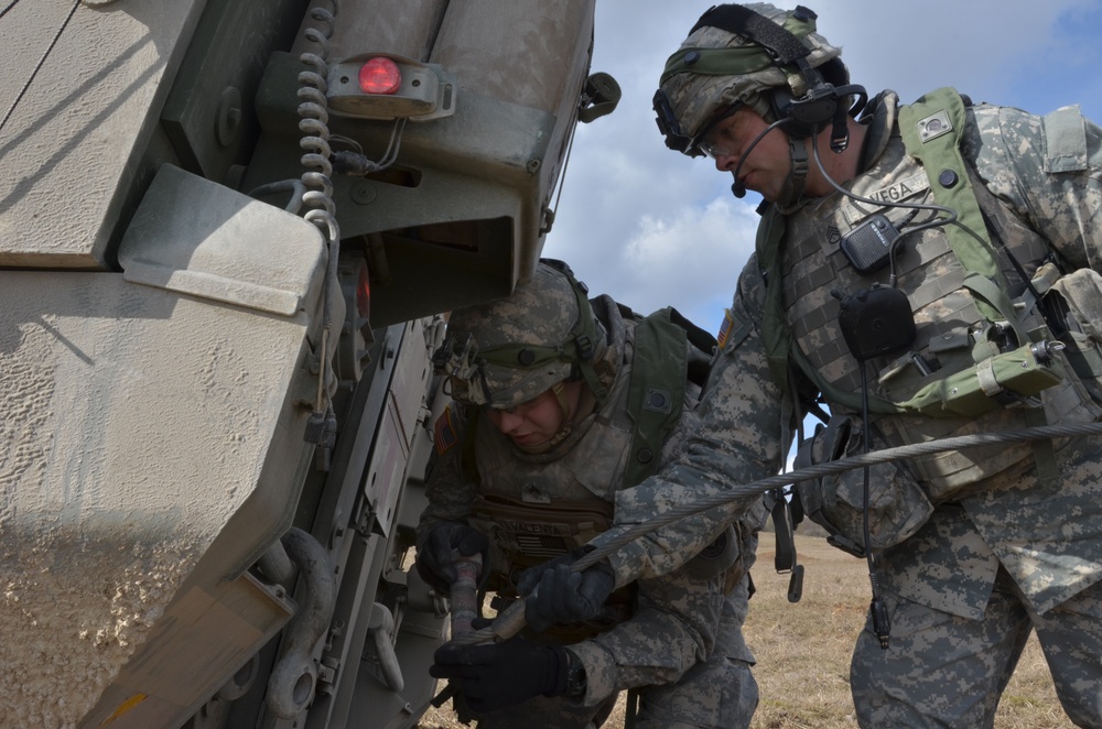 2nd Cavalry Regiment Mission rehearsal exercise