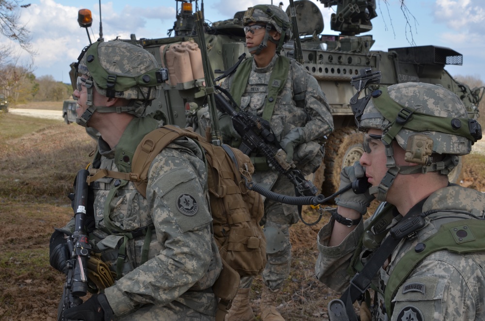 2nd Cavalry Regiment Mission rehearsal exercise