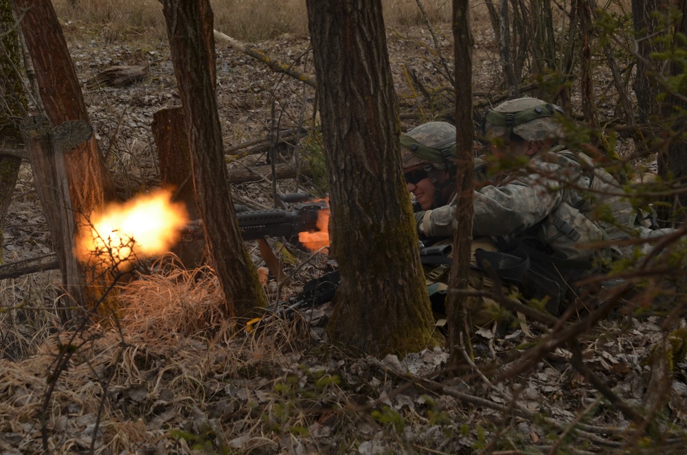 2nd Cavalry Regiment Mission rehearsal exercise