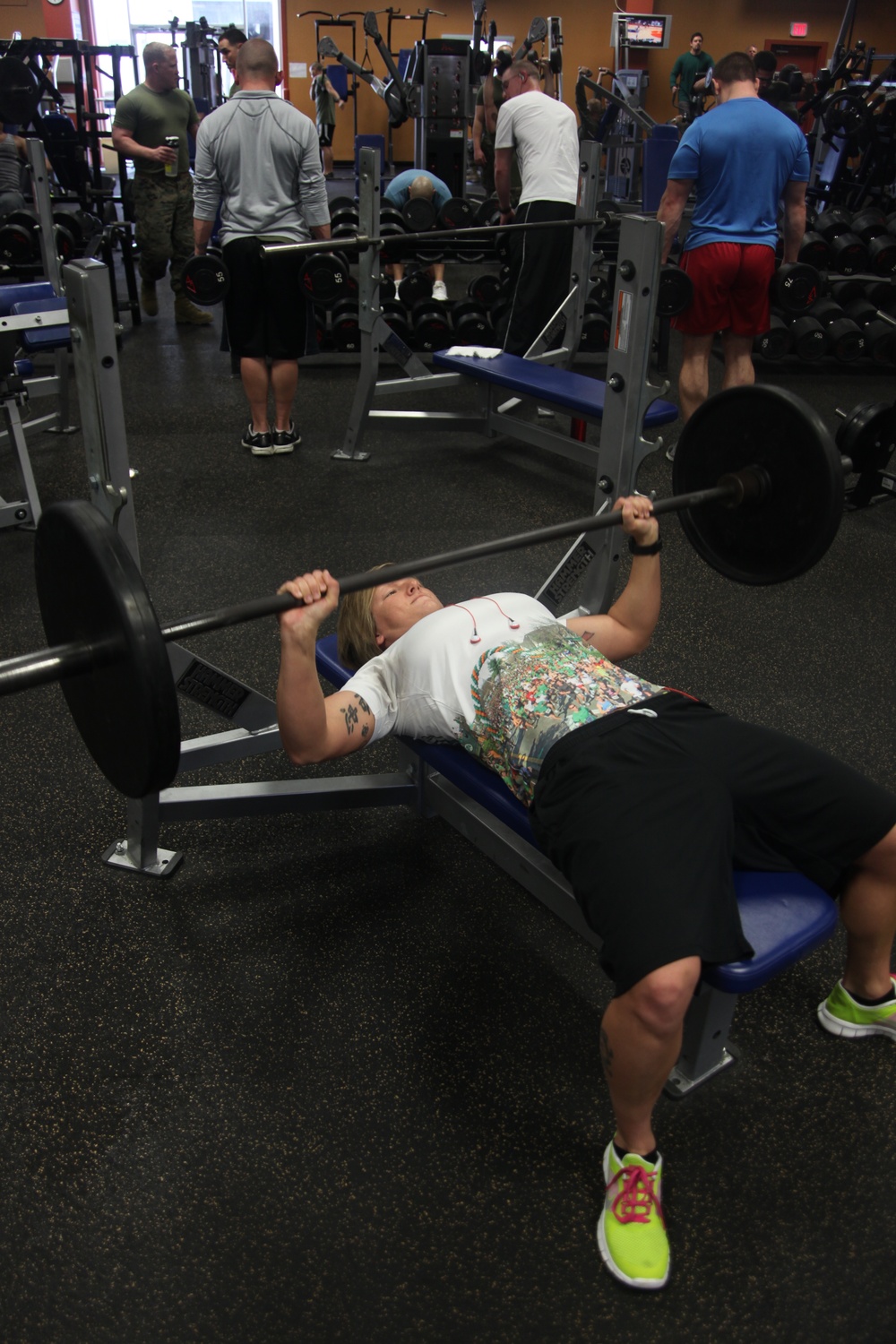 Join the club: Cherry Point weight lifters have goals to achieve in the gym