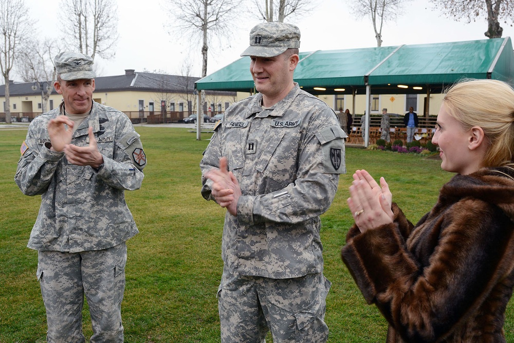 Promotion ceremony Captin Michael L. Fanell