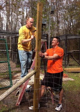 PATRON 8 conducts COMREL at the Catty Shack Ranch Wildlife Santuary