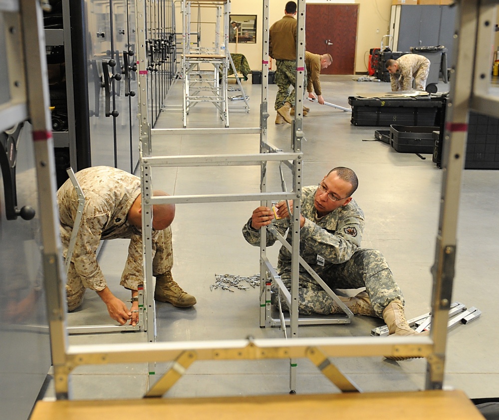 JTF-CS performs quality assurance checks on deployable equipment