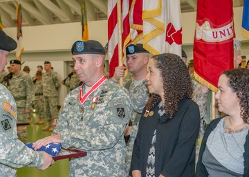 Fort Leonard Wood holds change of responsibility, retirement ceremony for top NCO