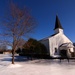 Dobbins chapel in winter