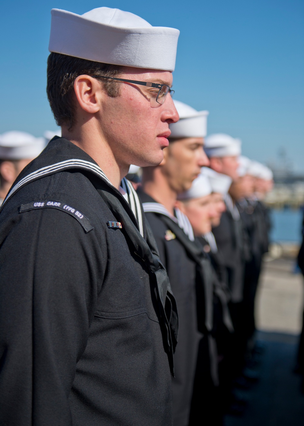 USS Carr decommissioning ceremony