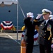 USS Carr decommissioning ceremony