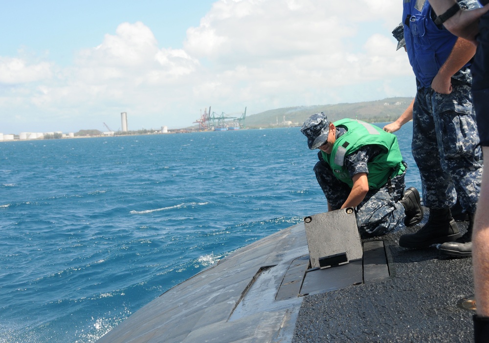 USS Key West operations