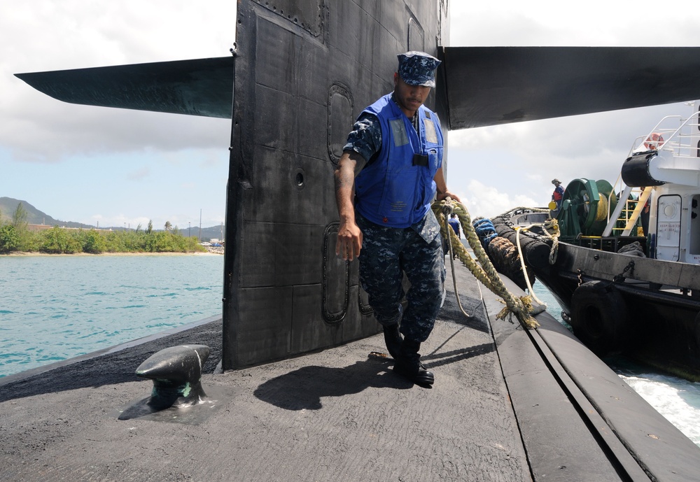 USS Key West operations